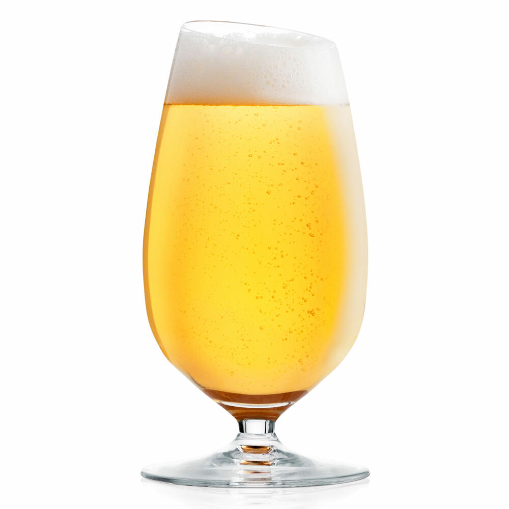 Eva Solo beer glass, pilsner glass, beer glasses set, enjoy, glass, transparent, small, set of 2, 541111