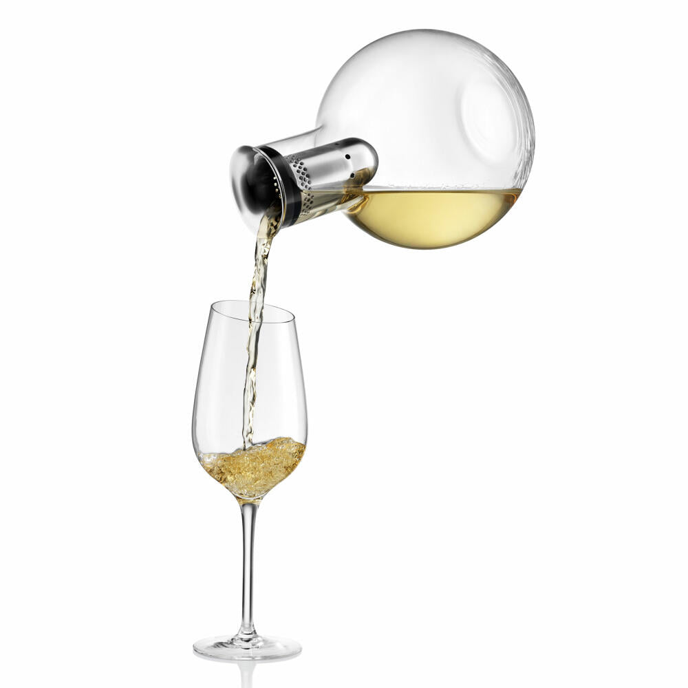 Eva Solo decanter with cooling element, decanter, glass carafe, carafe, glass, transparent, 0.75 L, 567473