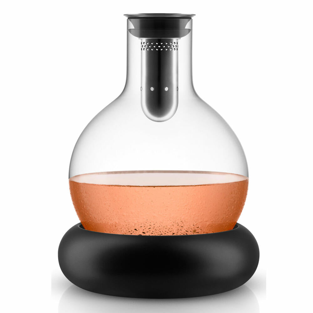 Eva Solo decanter with cooling element, decanter, glass carafe, carafe, glass, transparent, 0.75 L, 567473
