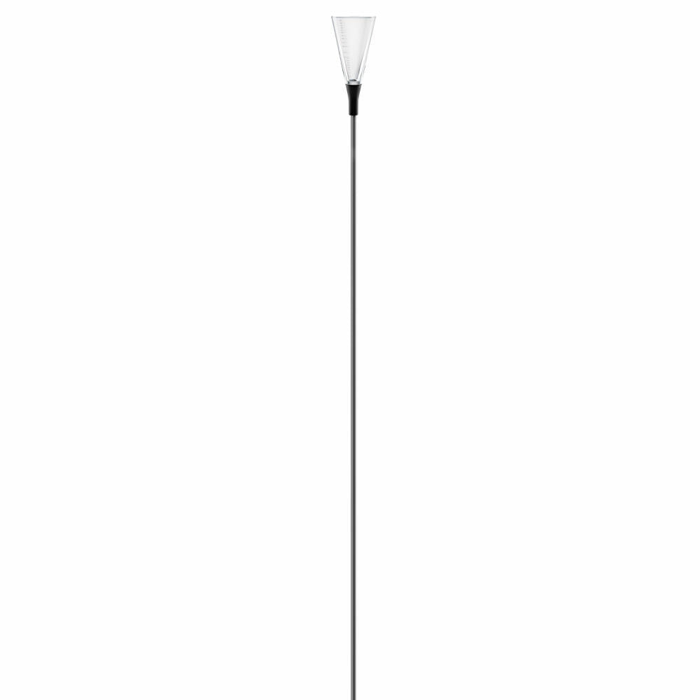 Eva Solo Rain Gauge, Rain Gauge, Outdoor, Garden, Garden Decoration, Stainless Steel/Glass/Nylon, H 13 cm, 571038