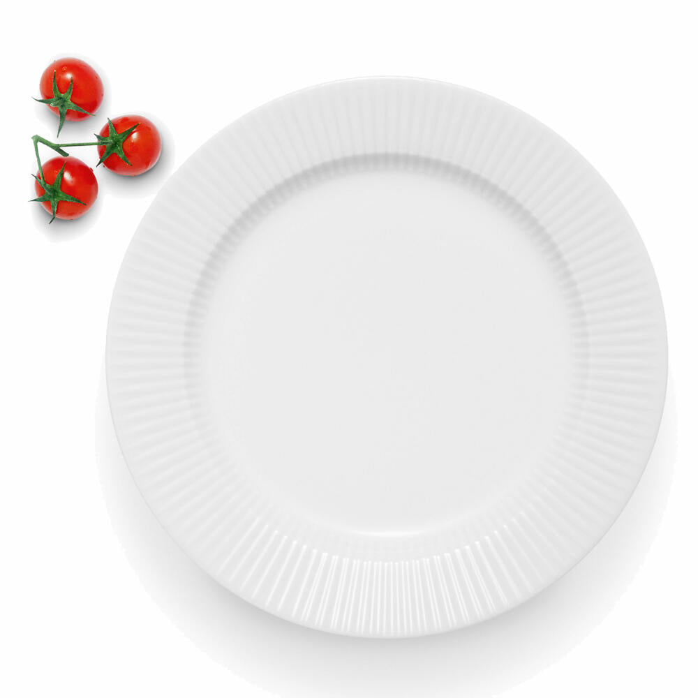 Eva Solo Legio Nova Teller, Speiseteller, Essteller, Essen, Küche, Servieren, Porzellan, Weiß, Ø 25 cm, 887225
