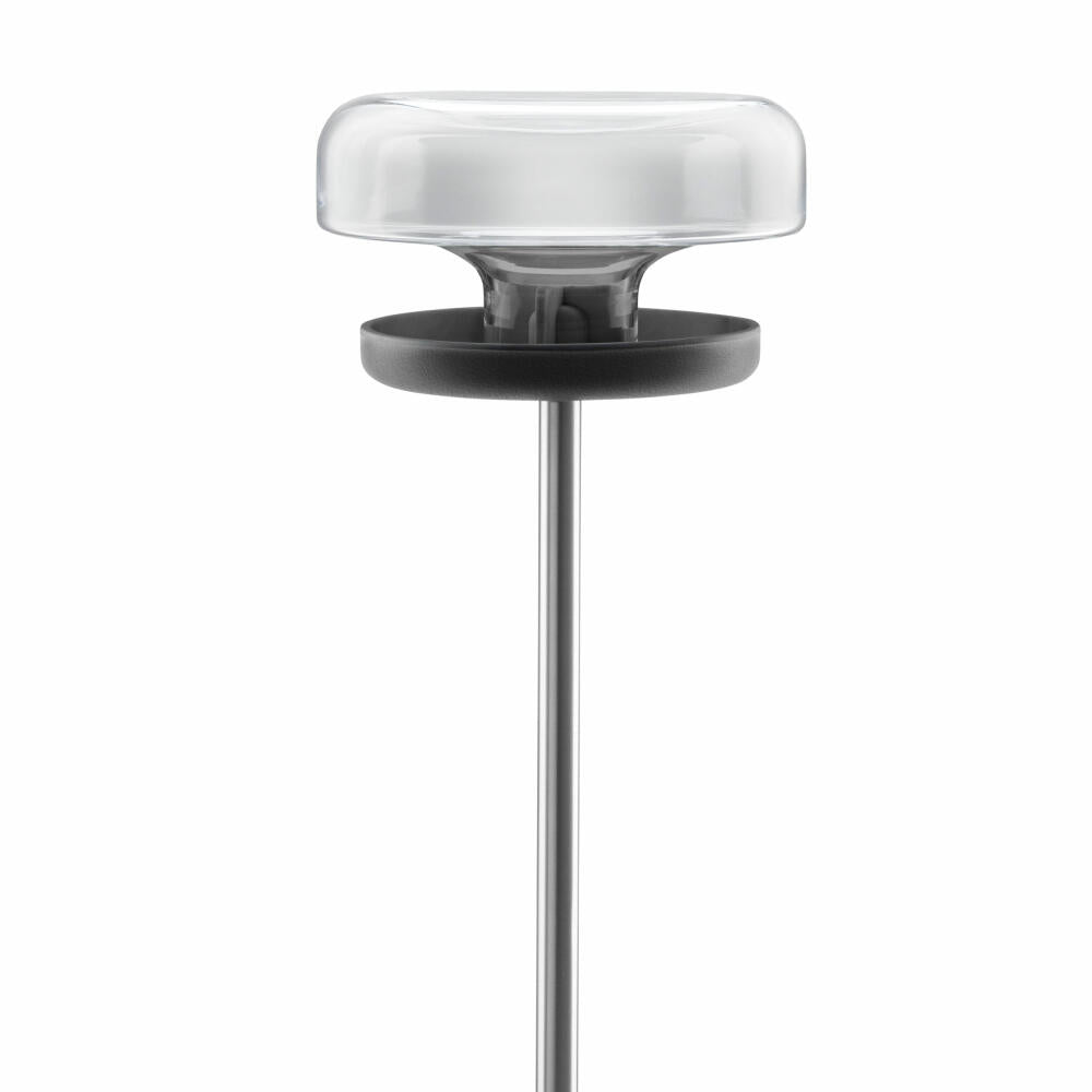 Eva Solo bird feeding station, bird feeder, bird feeder, bird feeder, outdoor, garden, nylon/glass/stainless steel, black, Ø 22 cm, 571039