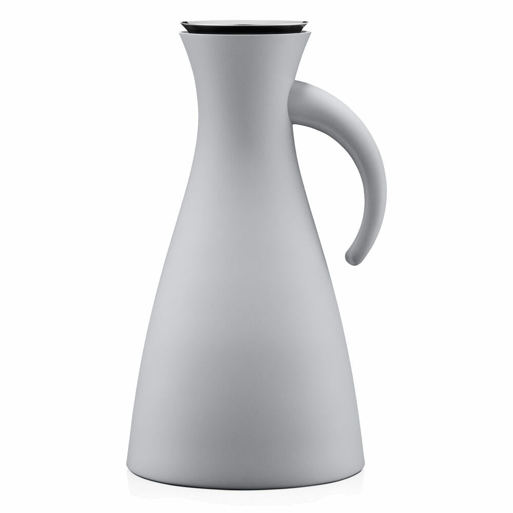 Eva Solo insulated jug, coffee pot, thermos flask, teapot, glass/plastic/stainless steel, marble grey, 1 L, 502800