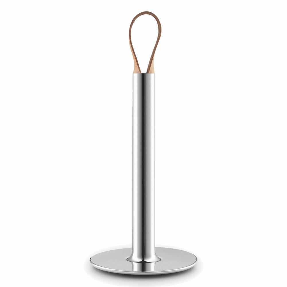 Eva Solo Küchenrollenhalter, Rollenhalter, Küchenrollenständer, Gummi/Edelstahl/Leder, H 30.5 cm, 530606