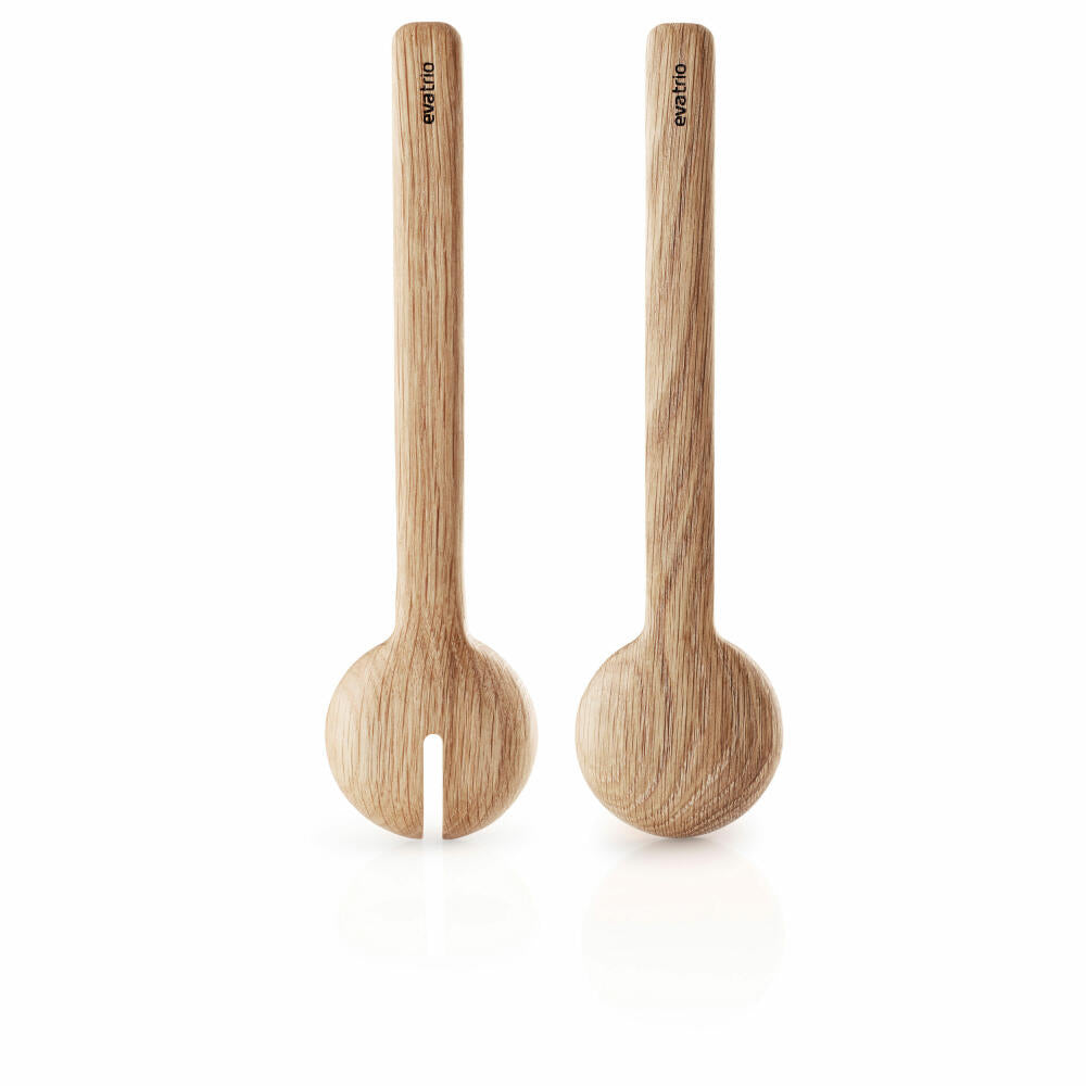 Eva Solo Salatbesteck, Salat, Besteck, Vorleger, Küche, Servieren, Kochen, Eiche, 2-tlg., 119649
