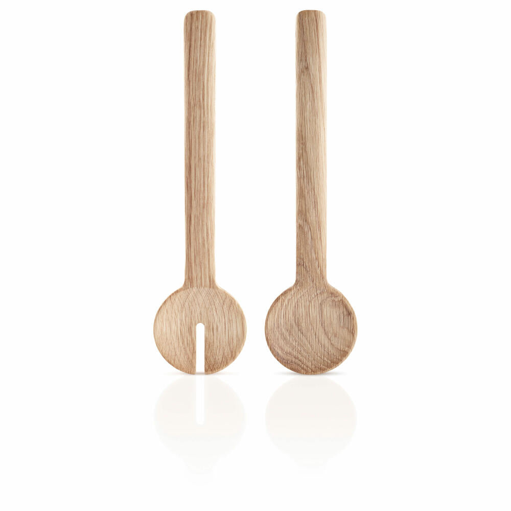 Eva Solo Salatbesteck, Salat, Besteck, Vorleger, Küche, Servieren, Kochen, Eiche, 2-tlg., 119649