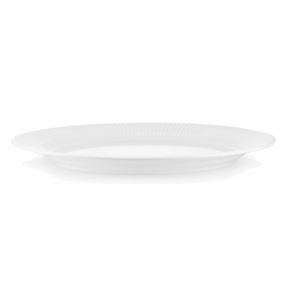 Eva Solo Legio Nova Ovale Servierplatte, Servierteller, Platte, Porzellan, Weiß, 37 x 31.5 cm, 887261