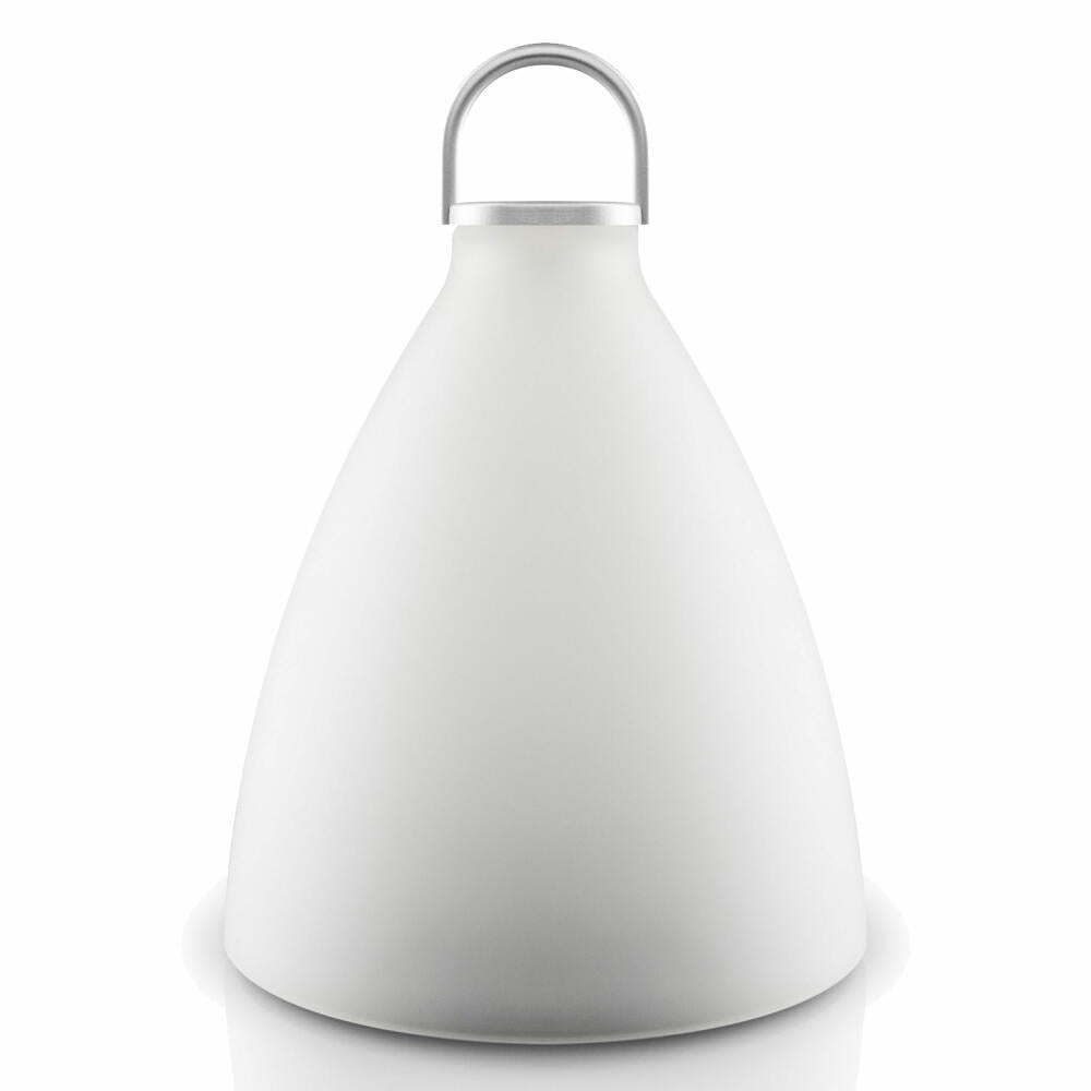 Eva Solo SunLight Bell, solar light, solar lamp, table lamp, balcony lamp, frosted glass/aluminum/plastic, large, 571328