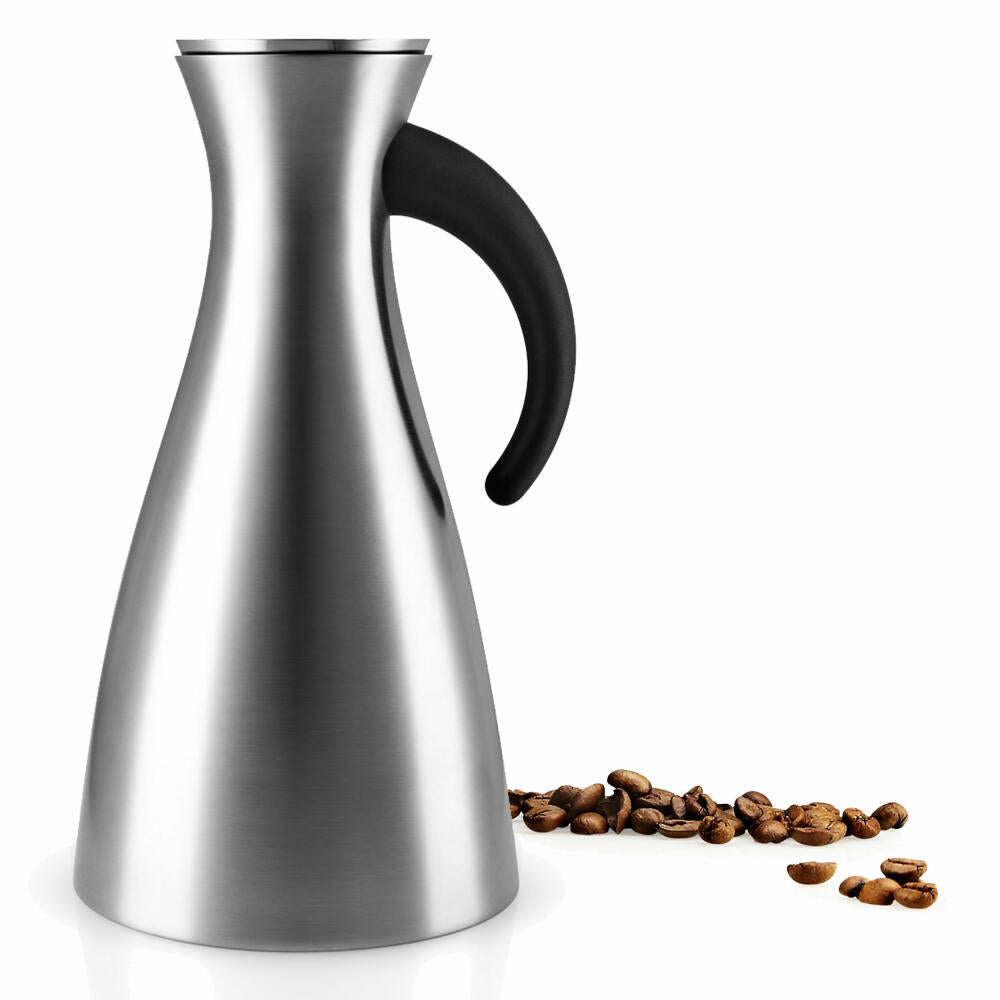 Eva Solo Isolierkanne, Kaffeekanne, Thermokanne, Teekanne, Kanne, Edelstahl, 1 L, 502932