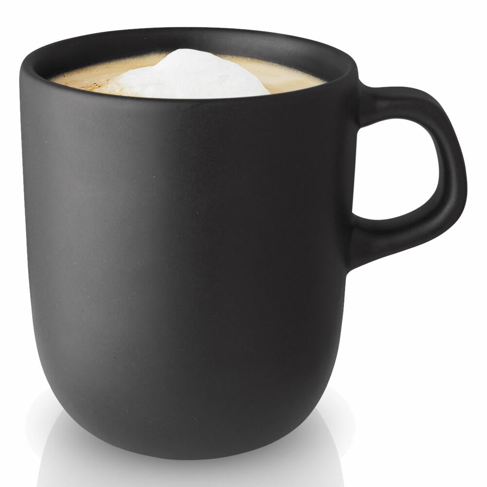 Eva Solo Nordic kitchen cup, coffee cup, tea cup, kitchen, porcelain stoneware, black, 300 ml, 502790