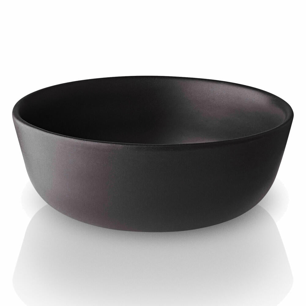 Eva Solo Nordic kitchen Schale, Schälchen, Salatschale, Dessertschale, Feinsteinzeug, Schwarz, Ø 13.5 cm, 400 ml, 502791