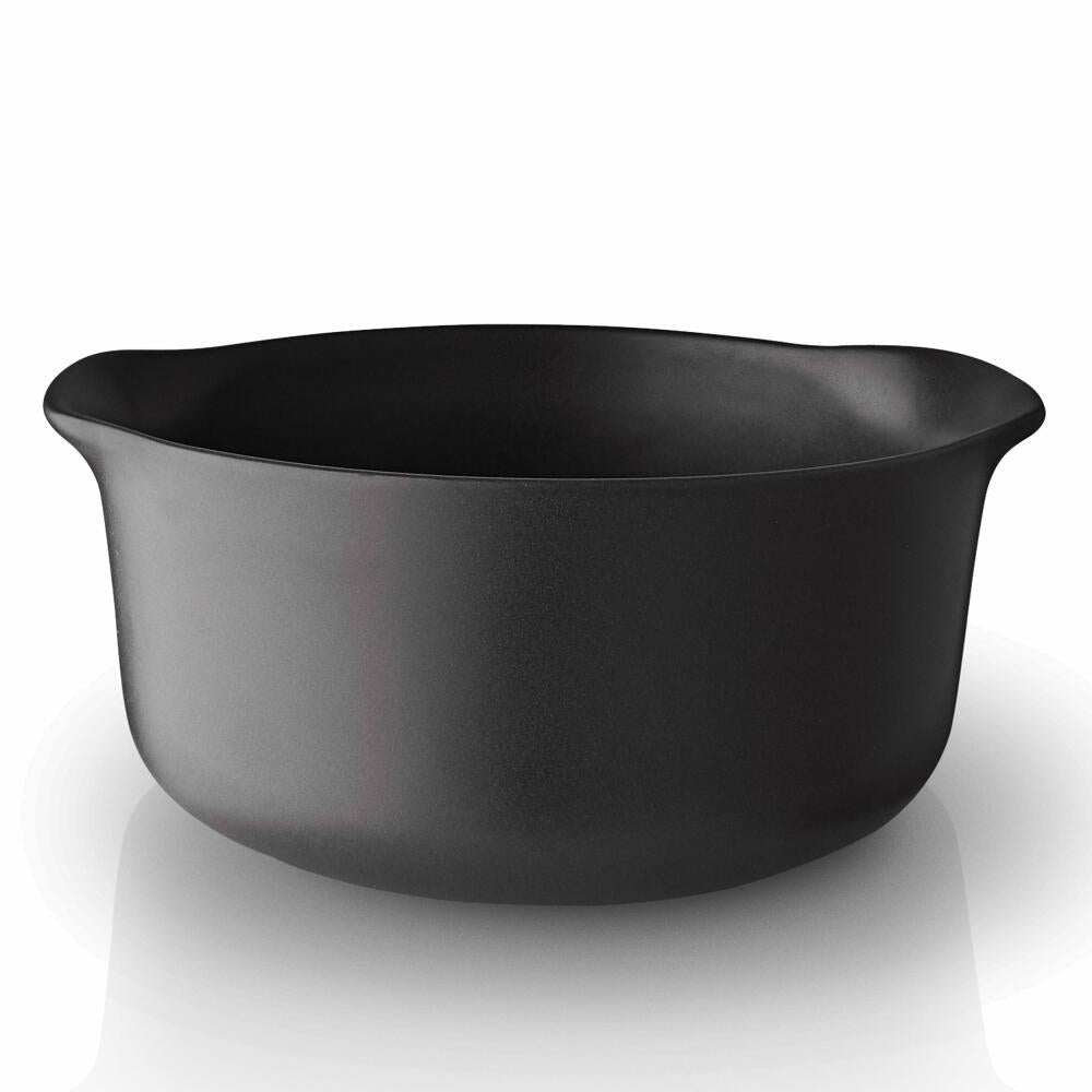 Eva Solo Nordic kitchen bowl, serving bowl, salad bowl, porcelain stoneware, black, Ø 18.5 cm, 1.2 L, 502795