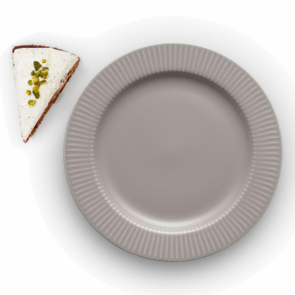 Eva Solo Legio Nova cake plate, dessert plate, plate, dinner plate, food, porcelain, grey, Ø 19 cm, 887319