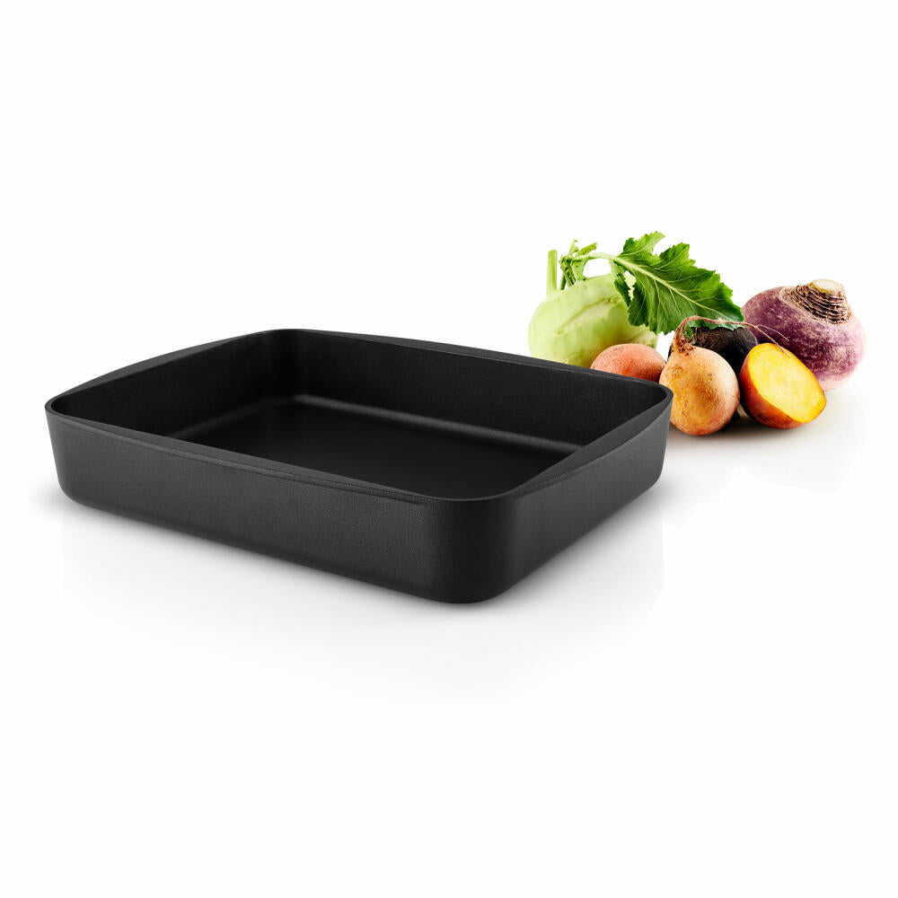 Eva Solo Bräter, Form, Backform, Bratform, Kochen, Zubehör, Schwarz, Aluguss, 36 x 28,5 cm, 202090
