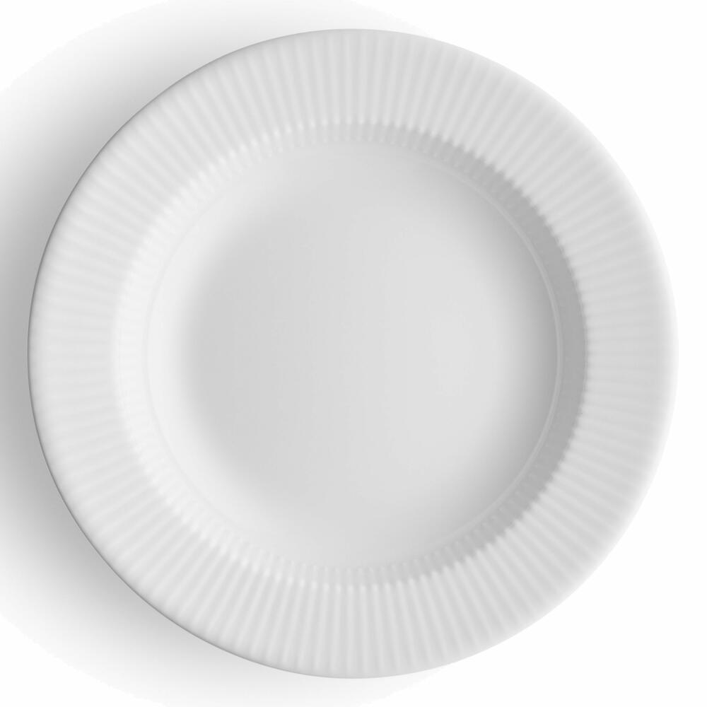 Eva Solo Legio Nova Teller Tief, Suppenteller, Suppe, Essteller, Speiseteller, Porzellan, Weiß, Ø 22 cm, 887223