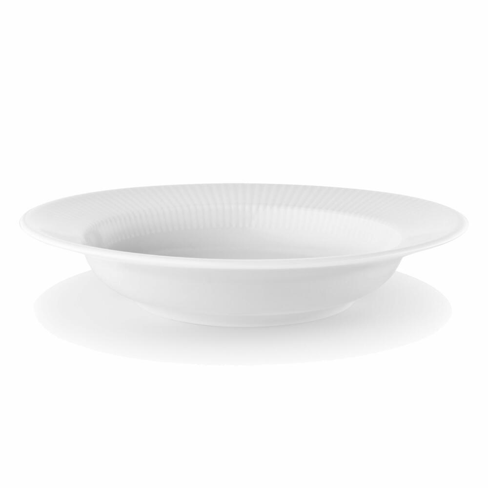 Eva Solo Legio Nova Teller Tief, Suppenteller, Suppe, Essteller, Speiseteller, Porzellan, Weiß, Ø 22 cm, 887223