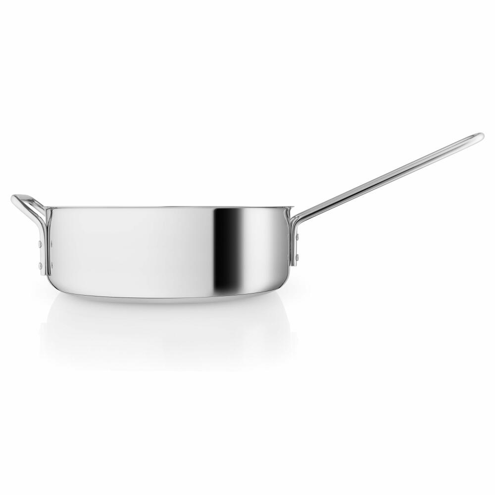 Eva Solo Sauteuse, Saucepan, Pot, Cooking Pot, Casserole, Cookware, Stainless Steel/Ceramic Coating, Ø 24 cm, 212424