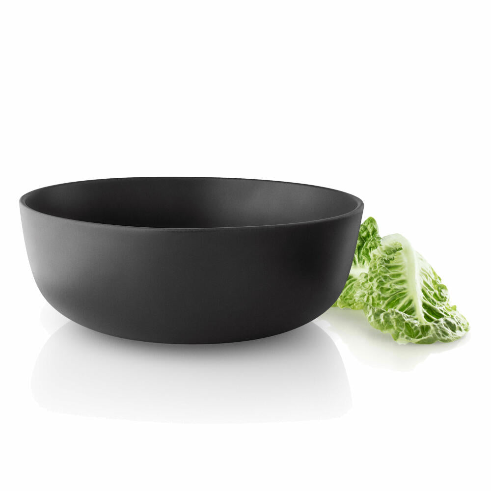 Eva Solo Nordic kitchen bowl, bowl, salad bowl, porcelain stoneware, black, Ø 28 cm, 3.2 L, 502785