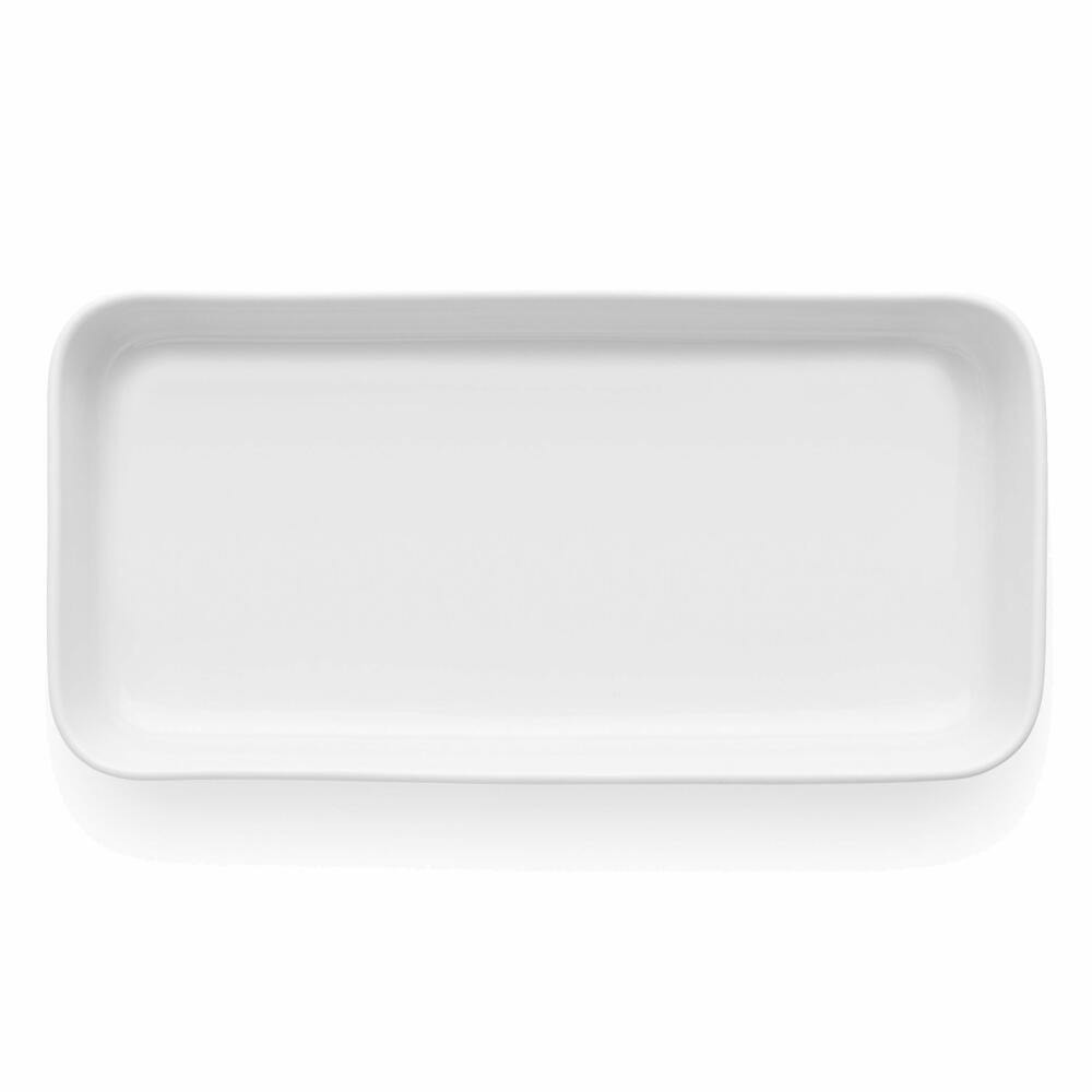 Eva Solo Legio Nova Servierform, Servierschale, Servierplatte, Porzellan, Weiß, 24 x 12 cm, 887293