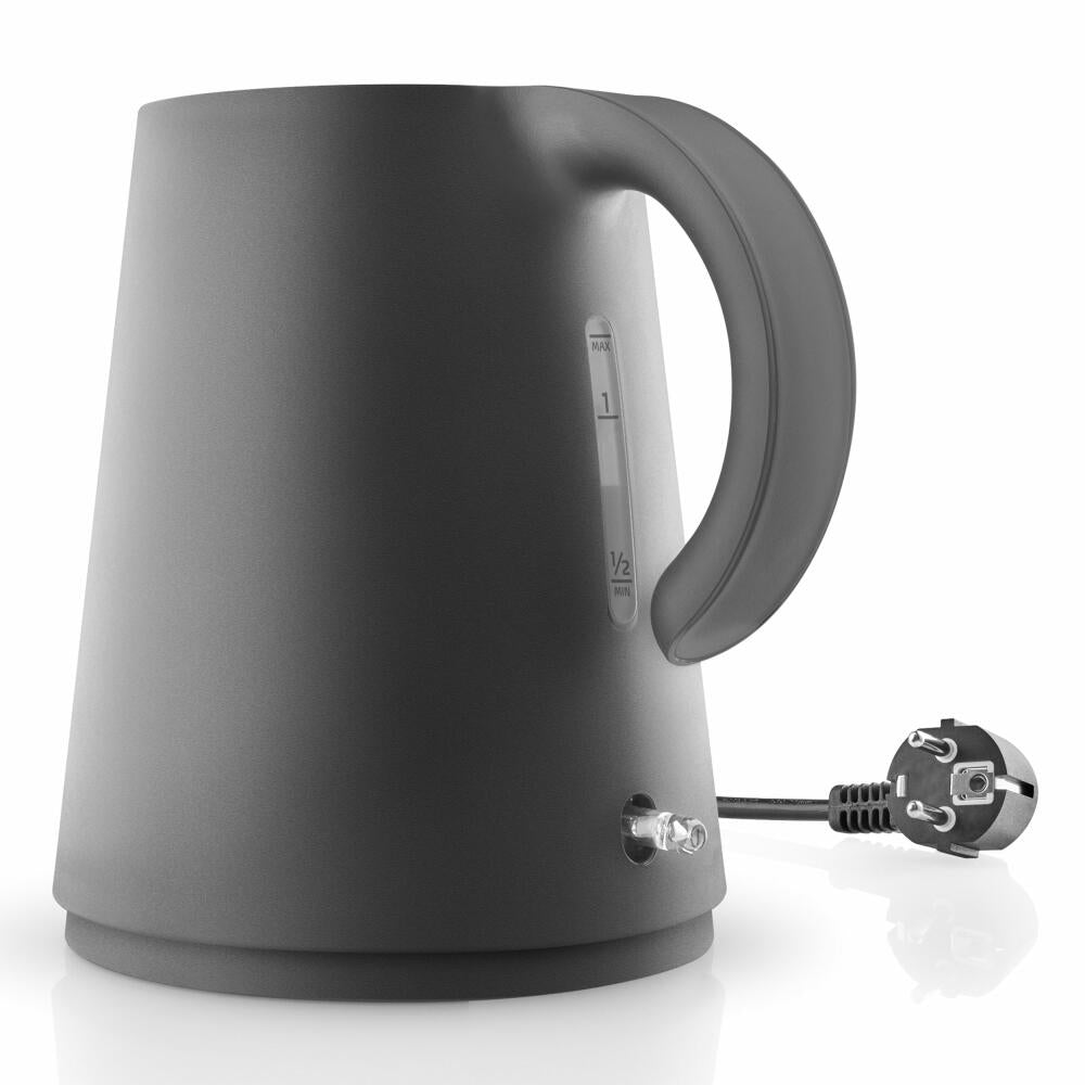 Eva Solo Rise Kettle Black, wireless, with automatic switch-off, stainless steel, plastic, black, 1.2 l, 502730
