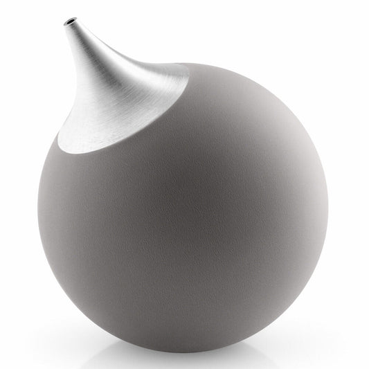 Eva Solo Soap Dispenser Elephant Grey, Dosing Dispenser, Soap Container, Silicone, Plastic, Stainless Steel, Grey, Ø 8 cm, 530676