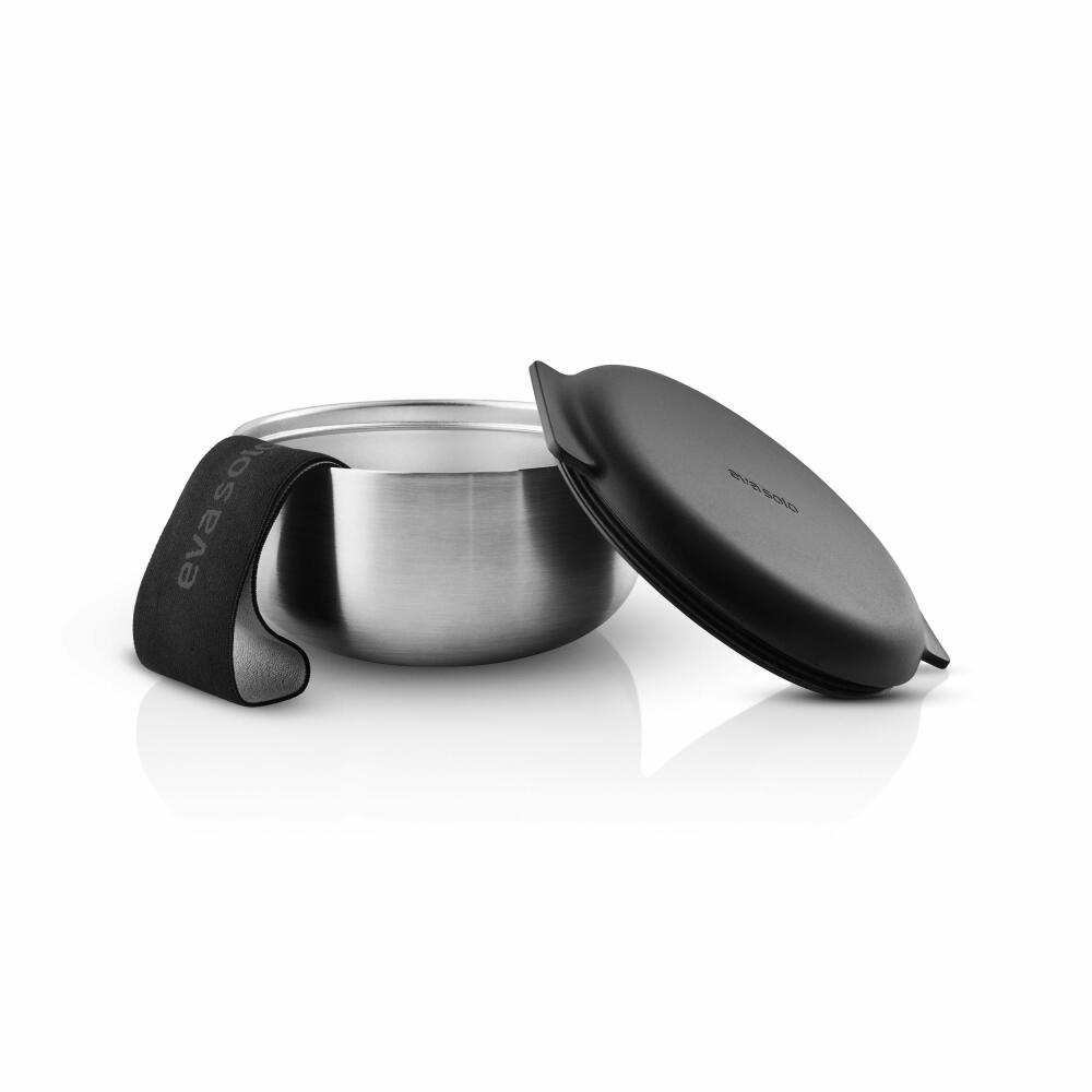 Eva Solo To Go lunch box, lunch box, snack box, thermal container, food container, stainless steel, steel / black, 750 ml, 503072