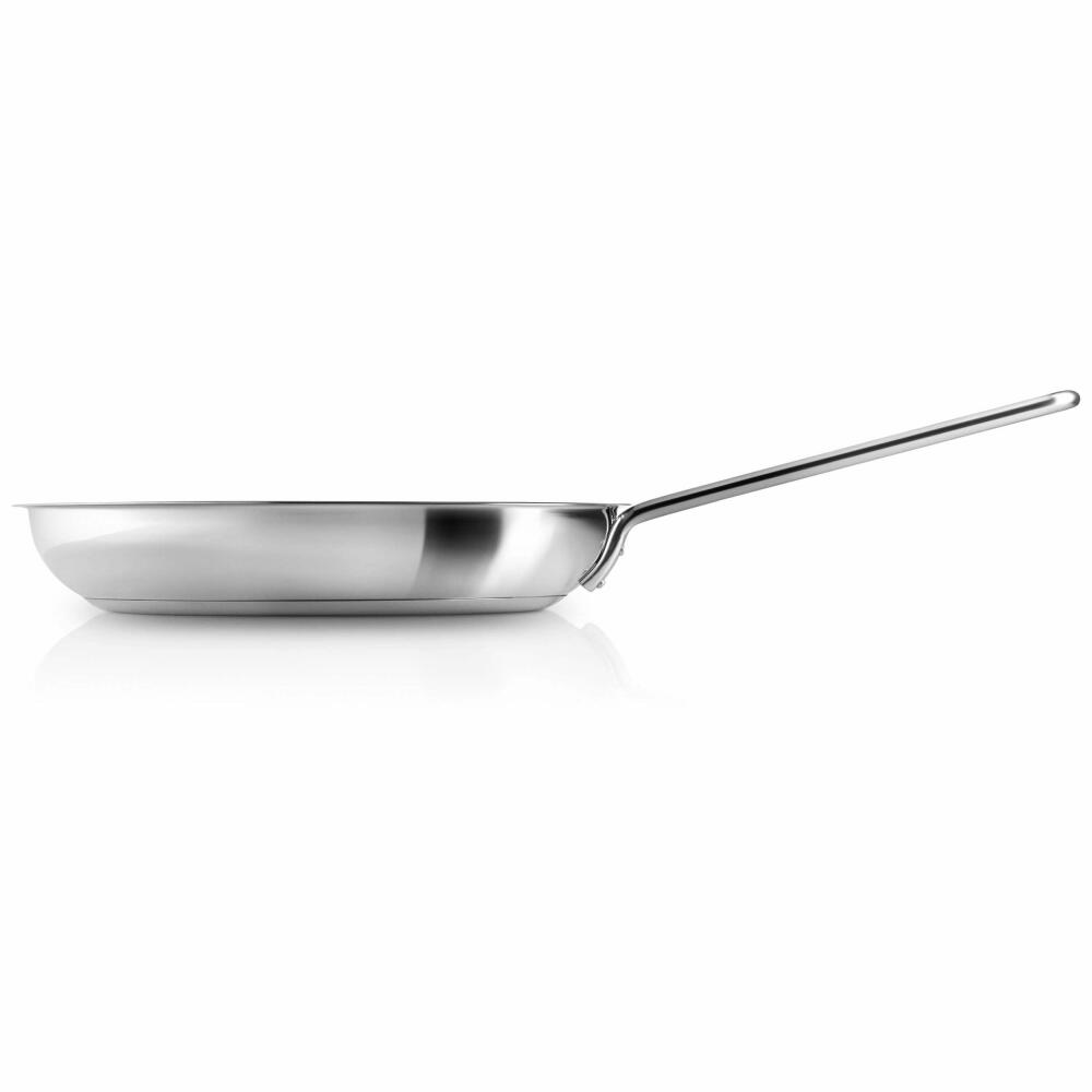 Eva Solo Bratpfanne Recycled RS, Pfanne, Stielplfanne, Kochgeschirr, Edelstahl, Silberfarben, 28 cm, 204928