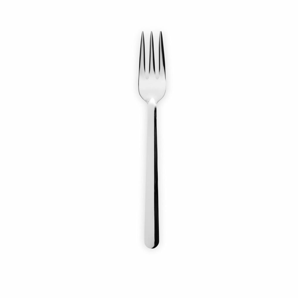 Eva Solo Kuchengabeln Nova 4er Set, Dessertgabeln, Gabel, Besteck, Edelstahl, Silberfarben, 14.5 cm, 551793