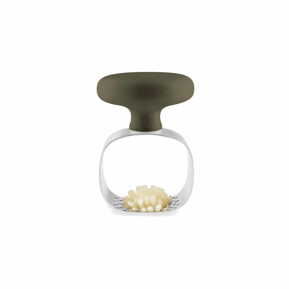 Eva Solo Knoblauchpresse Green Tool, Knoblauchquetscher, Küchenpresse, Edelstahl, Kunststoff, Grün, 9.5 cm, 531504