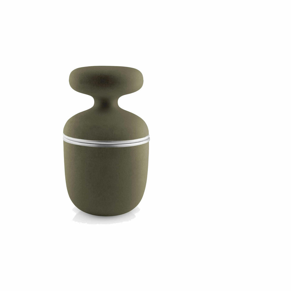 Eva Solo Gewürzmörser Green Tool, Mörser, Gewürzpresse, Gewürzzerkleinerer, Edelstahl, Kunststoff, Grün, D 7.8 cm, 531507