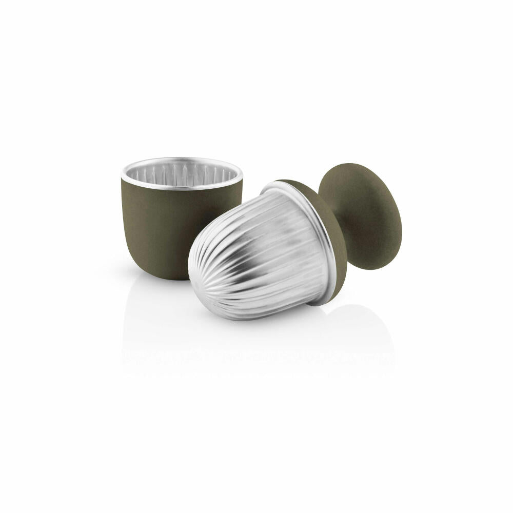Eva Solo Gewürzmörser Green Tool, Mörser, Gewürzpresse, Gewürzzerkleinerer, Edelstahl, Kunststoff, Grün, D 7.8 cm, 531507