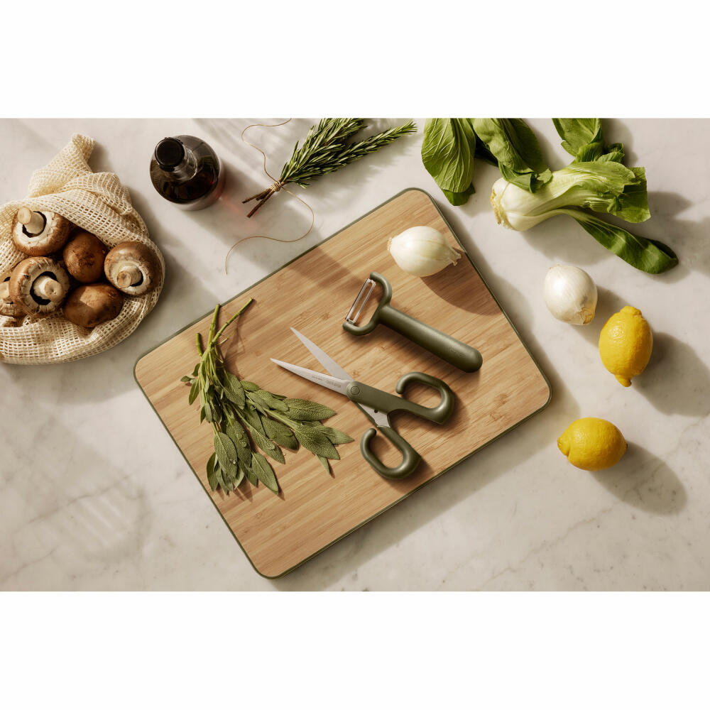 Eva Solo Green tool Sparschäler, Gemüseschäler, Schäler, Obstschäler, Kunststoff / Edelstahl, 531512
