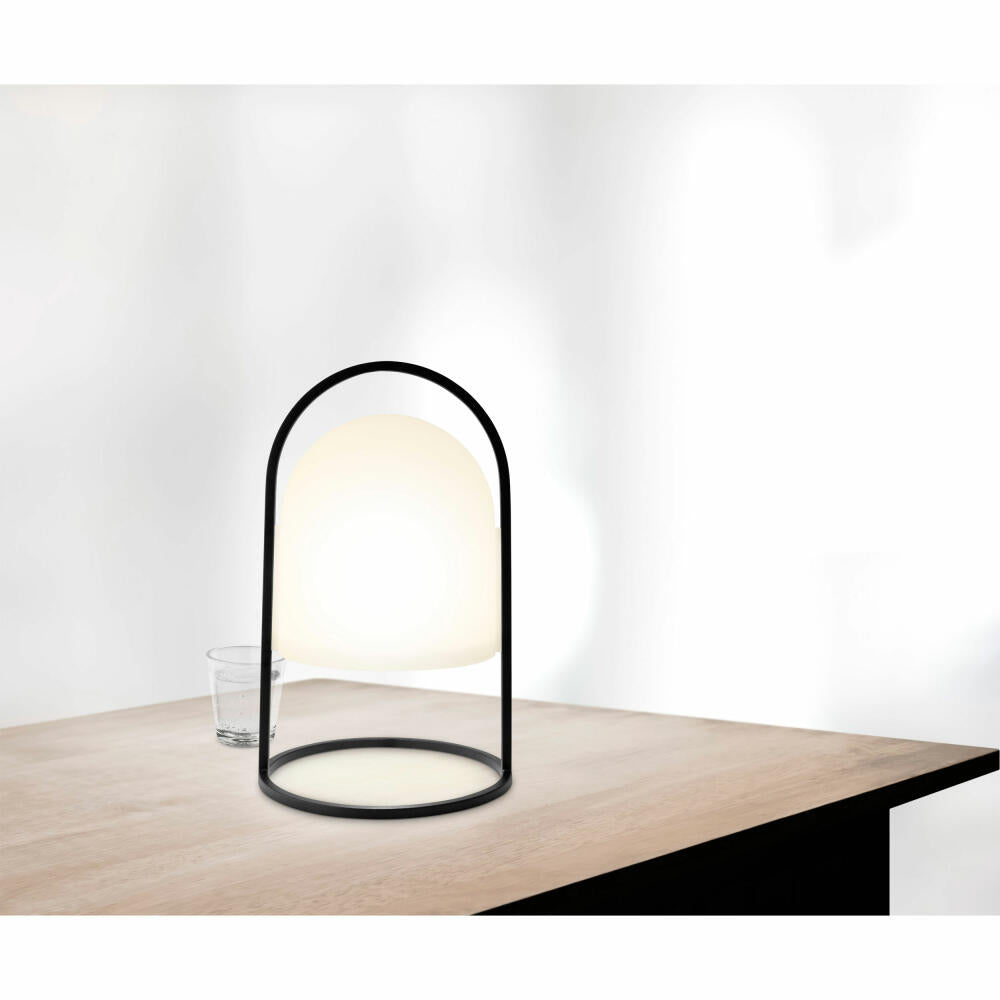Eva Solo solar light, outdoor light, garden light, solar light, plastic / powder-coated steel, H 30 cm, 571316