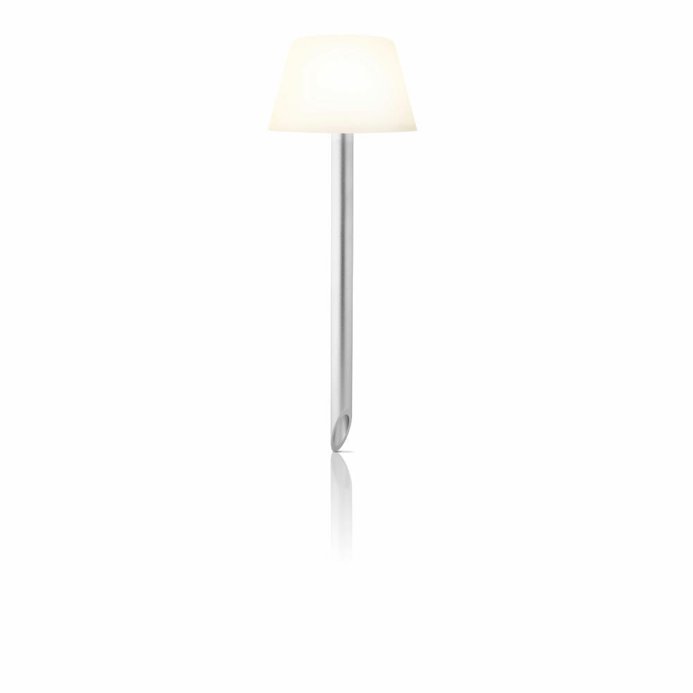 Eva Solo SunLight Gartenleuchte mit Erdspieß, Solarleuchte, Outdoor-Leuchte, Garten Leuchte, Solar, Kunststoff / Aluminium, 16.2 cm, 571372