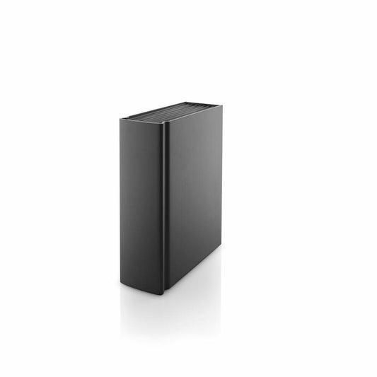 Eva Solo Lexicon Messerblock, Messer Block, Messeraufbewahrung, Aluminium / Kunststoff, Black / Schwarz, 515298