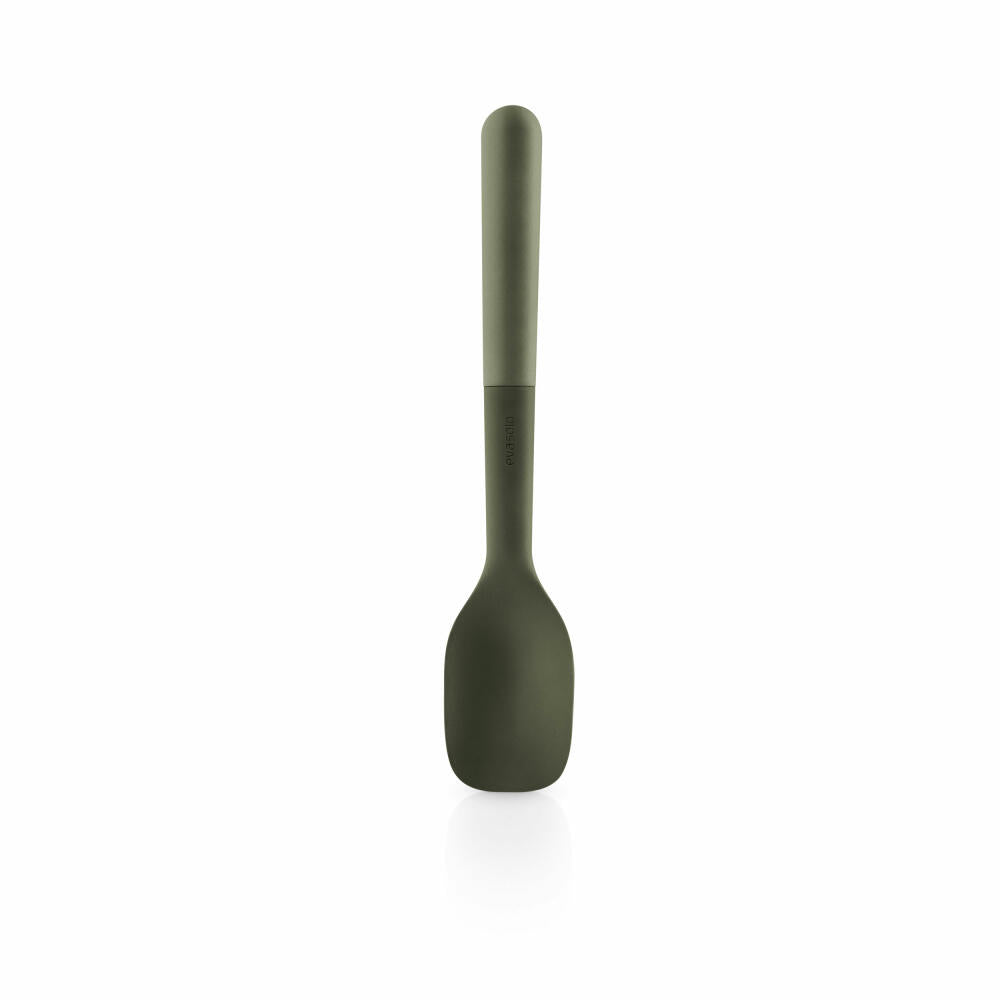 Eva Solo Green tool serving spoon small, serving spoon, vegetable spoon, plastic / silicone, green, L 26.7 cm, 531533