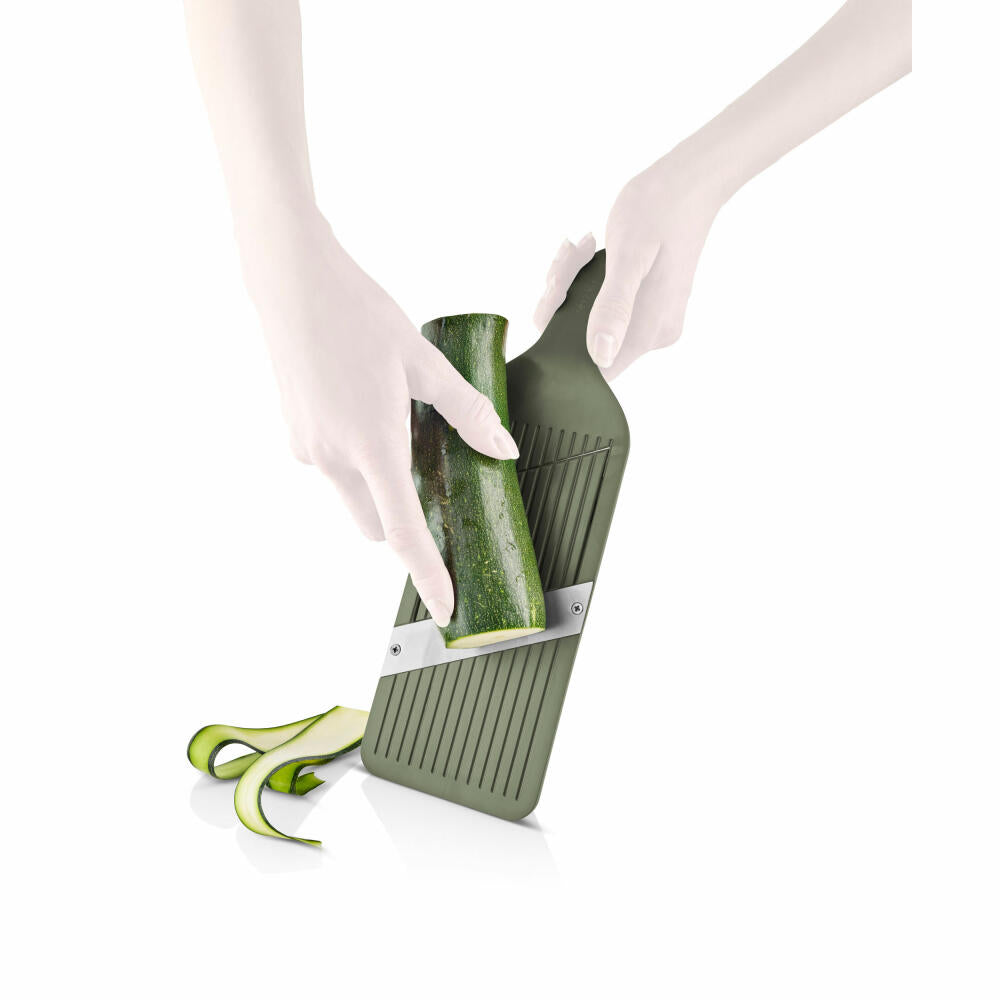 Eva Solo Green Tool vegetable slicer, vegetable grater, mandoline, stainless steel, plastic, green, 531536