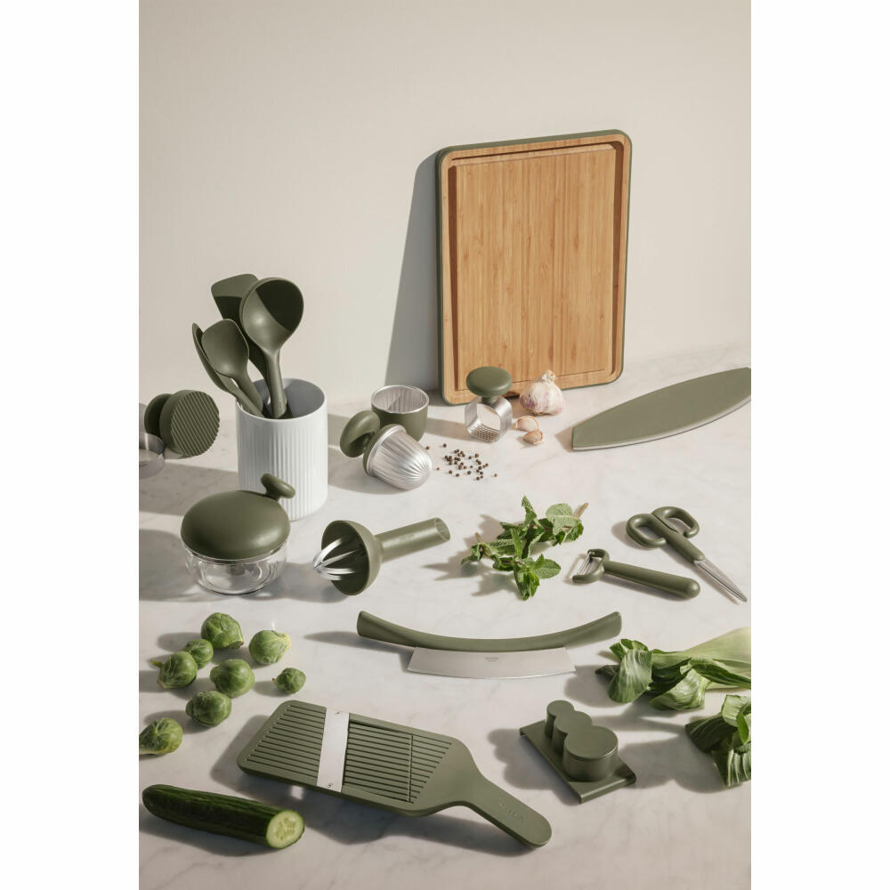 Eva Solo Green Tool vegetable slicer, vegetable grater, mandoline, stainless steel, plastic, green, 531536