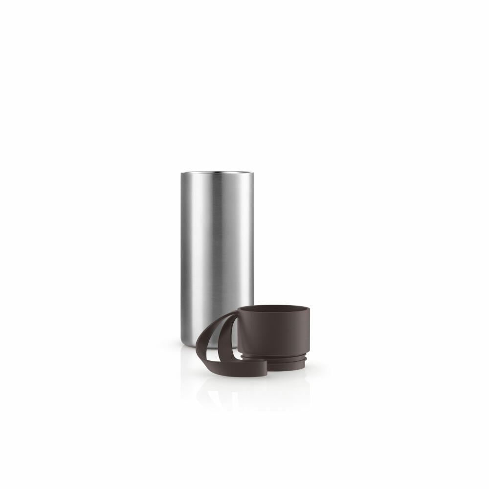 Eva Solo Insulated Mug To Go Cup, Thermo Mug, Stainless Steel, Plastic, Chocolate, 350 ml, 567044