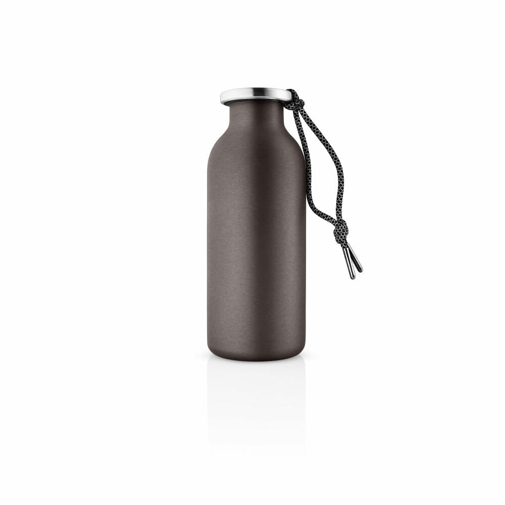 Eva Solo Insulated Bottle 24/12 To Go, Thermo Bottle, Stainless Steel, Plastic, Chocolate, 500 ml, 505033