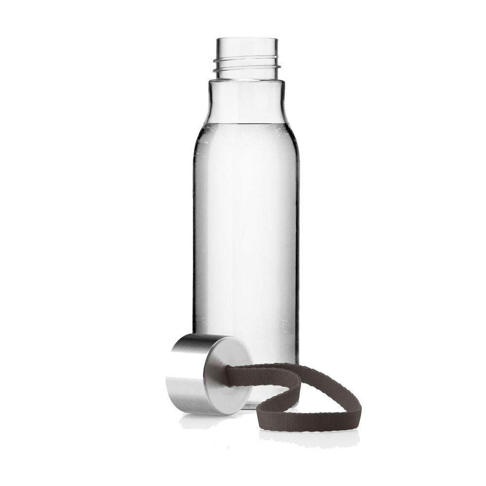 Eva Solo drinking bottle, water bottle, plastic, stainless steel, chocolate, 500 ml, 503048