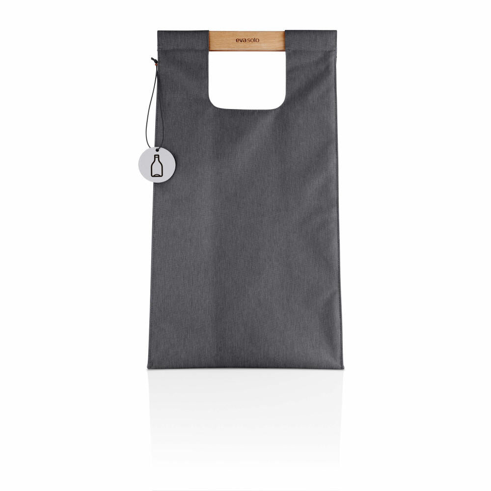 Eva Solo Mülltrennungstasche, Abfallbehälter, Nylon, Silikon, Dark grey, 28 L, 530691