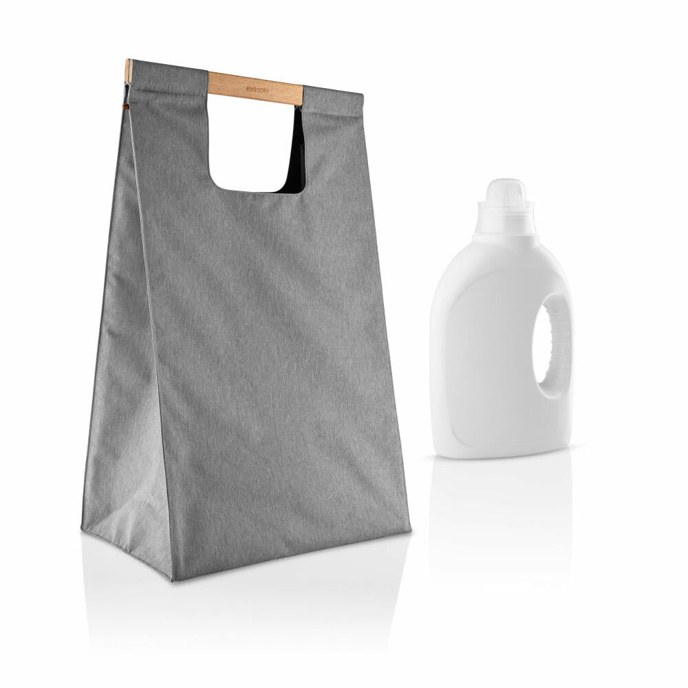 Eva Solo Laundry Bag Light Grey, Laundry Bag, Laundry Collector, Laundry Basket, Light Grey, 75 L, 530692