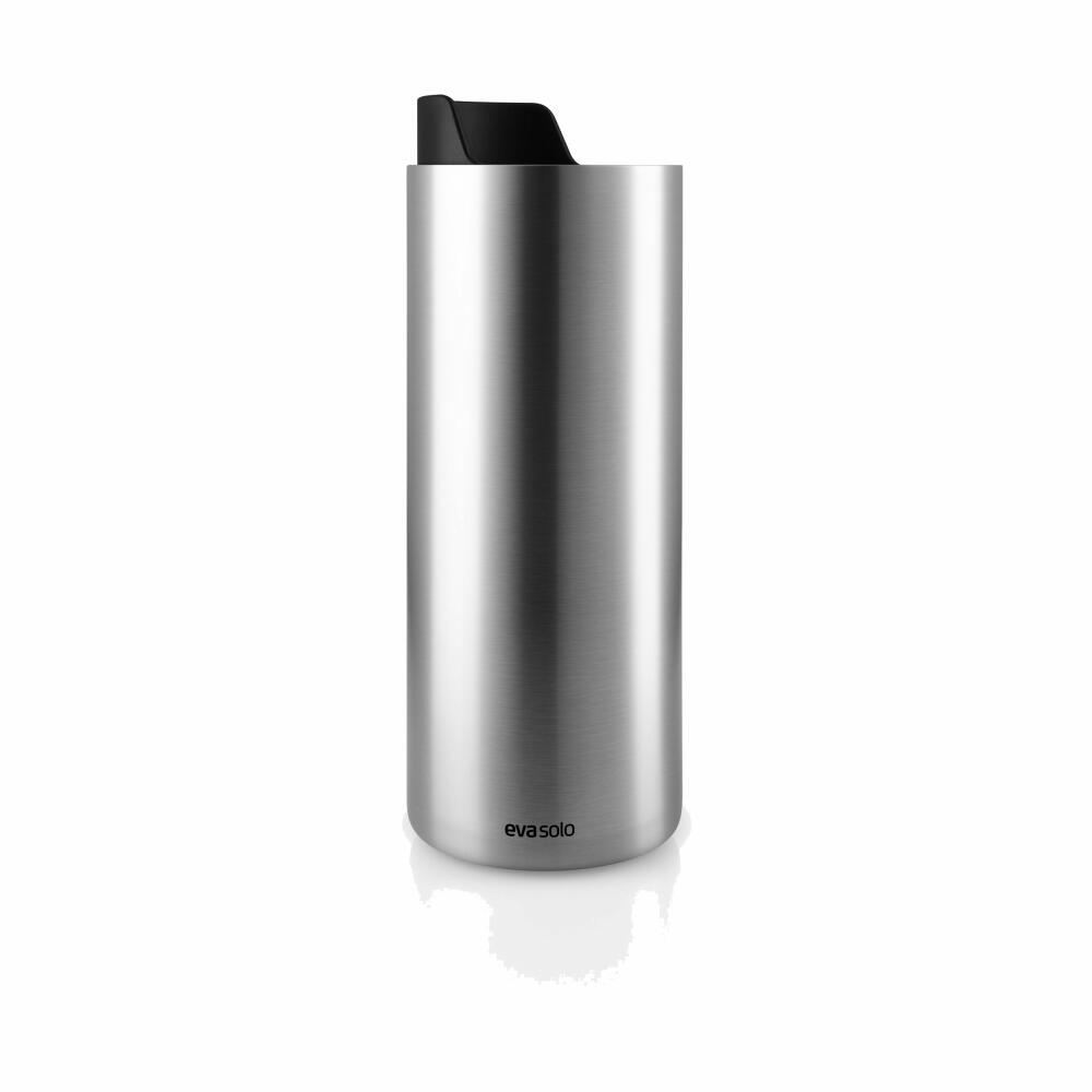 Eva Solo Urban To Go Cup Recycled, insulated cup, stainless steel, plastic, black, 350 ml, 567100