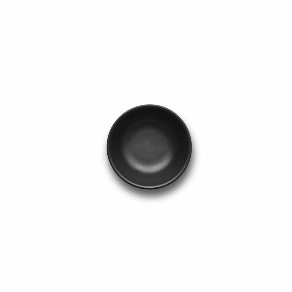 Eva Solo Nordic kitchen bowl, small bowl, dip bowl, snack bowl, stoneware, black, 100 ml, Ø 9 cm, 512702