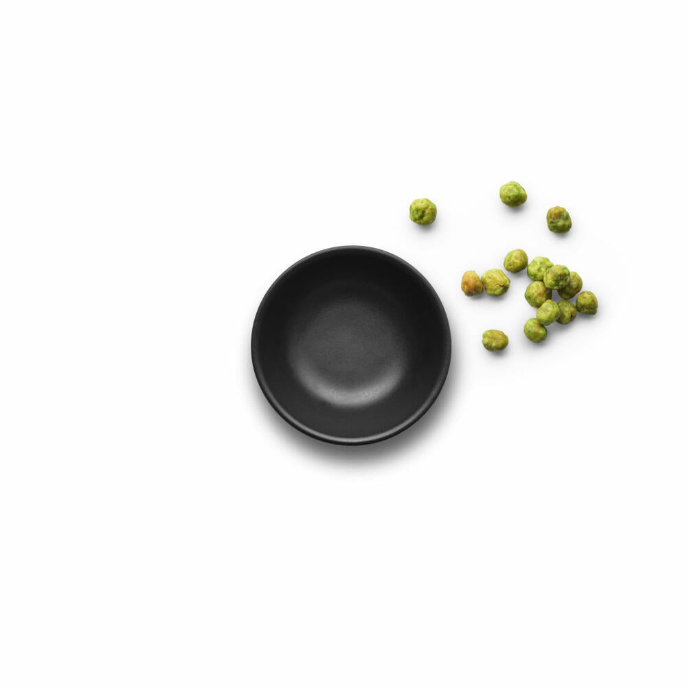 Eva Solo Nordic kitchen bowl, small bowl, dip bowl, snack bowl, stoneware, black, 100 ml, Ø 9 cm, 512702