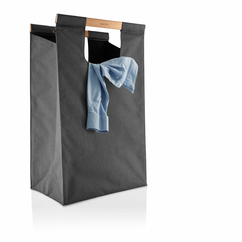Eva Solo Laundry Bag Dark Grey, Laundry Bag, Laundry Collector, Laundry Basket, Dark Grey, 75 L, 530693