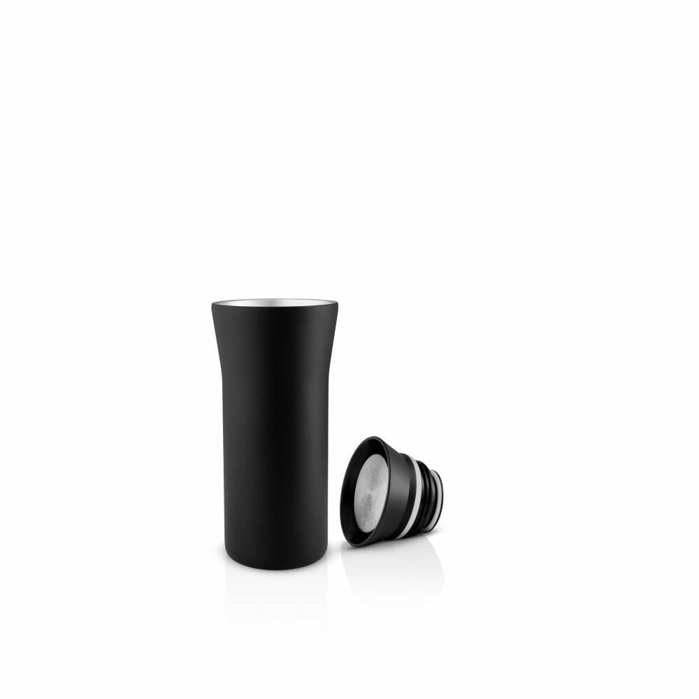 Eva Solo City To Go Cup Black, thermal mug, insulated mug, thermal mug, stainless steel / plastic, black, 350 ml, 567042
