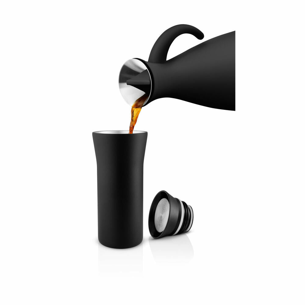 Eva Solo City To Go Cup Black, thermal mug, insulated mug, thermal mug, stainless steel / plastic, black, 350 ml, 567042