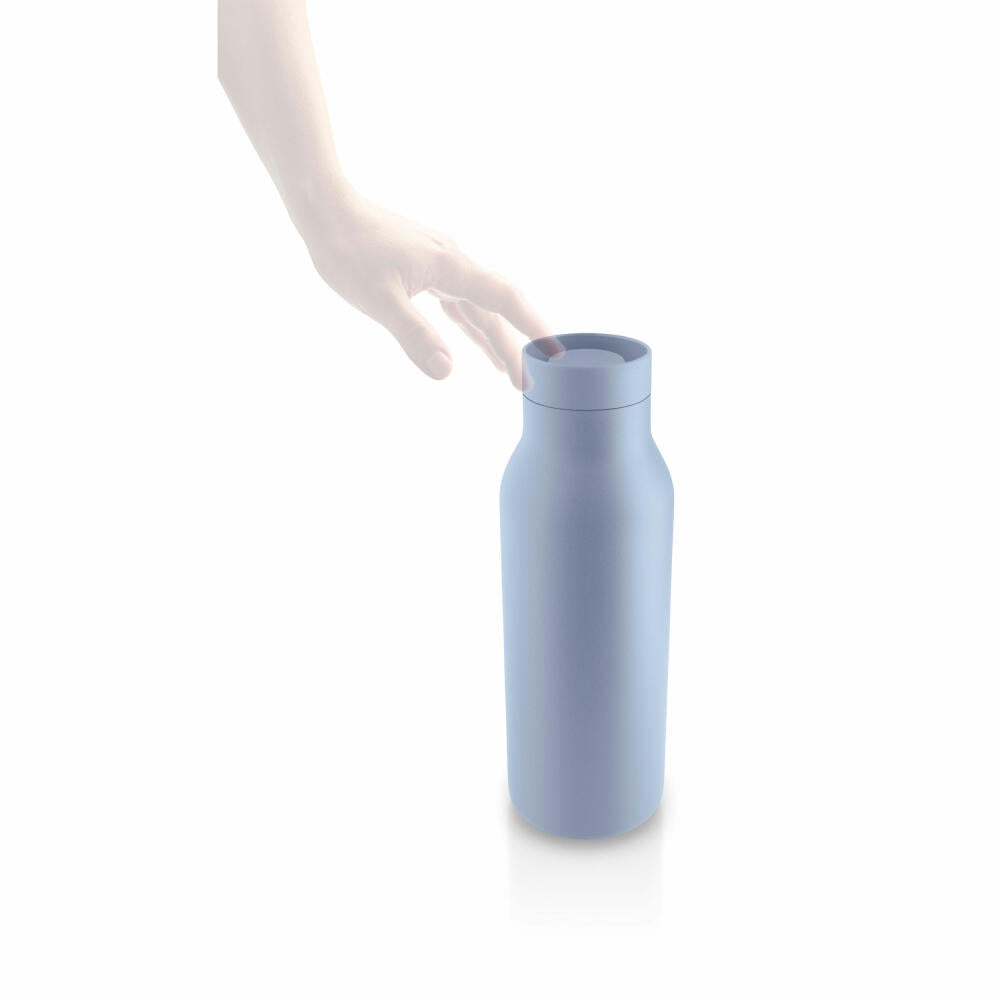Eva Solo Urban Isolierflasche Blue Sky, Trinkflasche, Wasserflasche, Iso Flasche, Edelstahl / Kunststoff, 500 ml, 575027